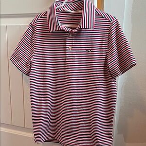 Vineyard Vines Striped Polo Shirt